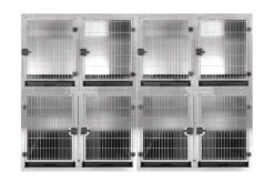 Aeolus KA505T Stainless Steel Modular Cage - Large -Pet Supplies Store T KA505TL 201 5