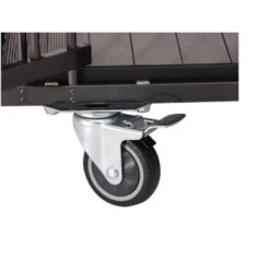 Aeolus 4-Berth Show Trolley With 4" Nylon Wheels - Large [Silver] -Pet Supplies Store T KB511NAF SL Kit 7