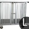 Aeolus 2-Berth Show Trolley With 4" Nylon Wheels - Large [Black]