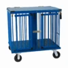 Aeolus 2-Berth Show Trolley With 6" Rubber Wheels - Large [Blue] -Pet Supplies Store T KB511NAT BU Kit6W