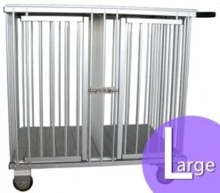 Aeolus 2-Berth Show Trolley With 4" Nylon Wheels - Large [Purple]