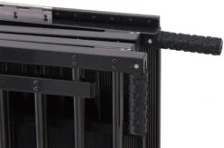 Aeolus 2-Berth Show Trolley With 4" Nylon Wheels - Small [Black] -Pet Supplies Store T KB513NAT BK Kit 3