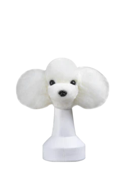 KissGrooming Head Hair For Teddy Bear And Bichon Model Dog [White] -Pet Supplies Store T RMD23B1