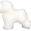 KissGrooming Bichon Frise Coat For Model Dog Mannequin [White] -Pet Supplies Store T RMD32A1