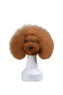 KissGrooming Head Mannequin (Teddy Bear) With Set Of 3 Head Hair -Pet Supplies Store T RMD4201 SET 1