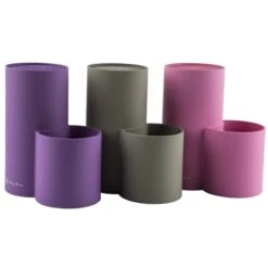 Aeolus Double Stump Scissors Cylinder - Purple -Pet Supplies Store T SO604 2